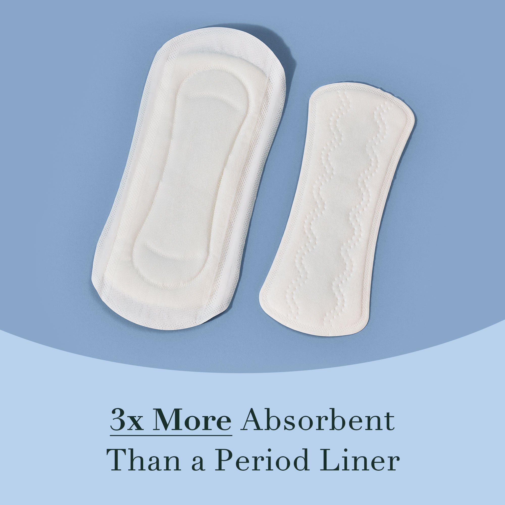 Long Organic Cotton Cover Incontinence Liners V6