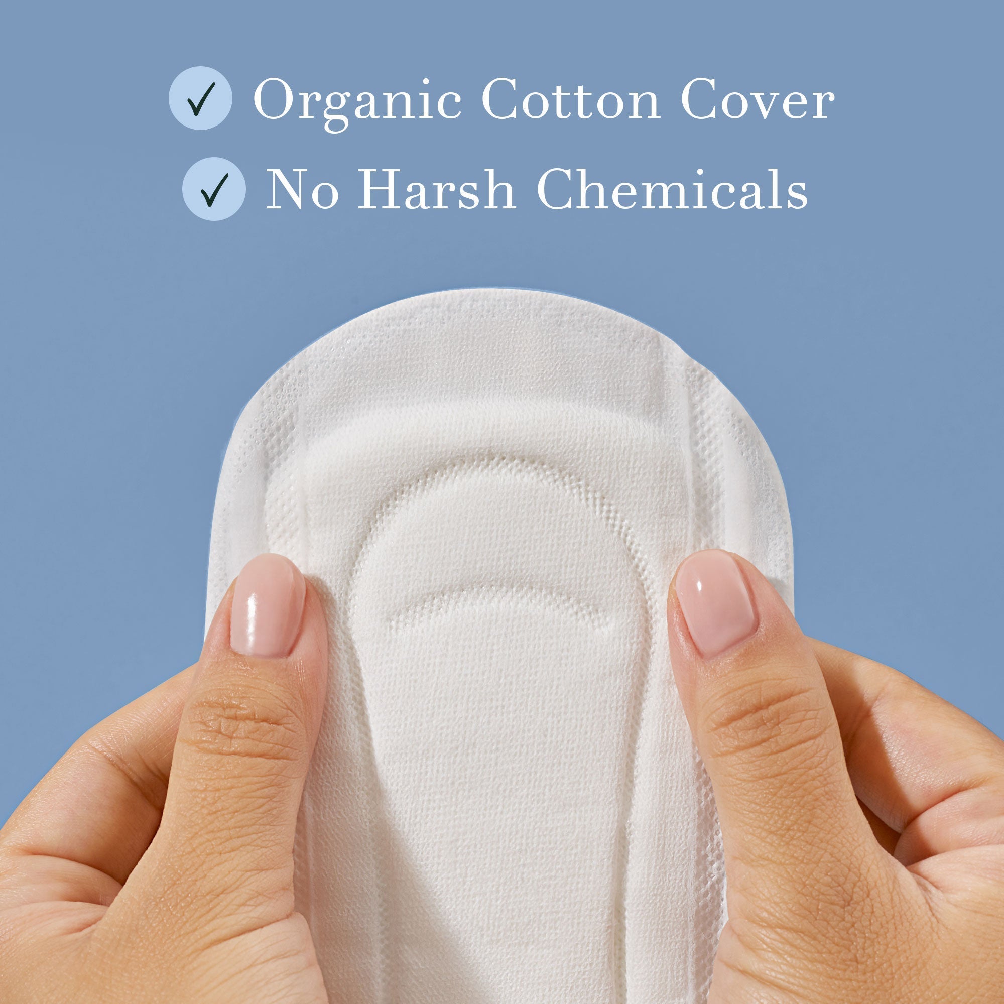 Regular Organic Cotton Cover Incontinence Liners O3