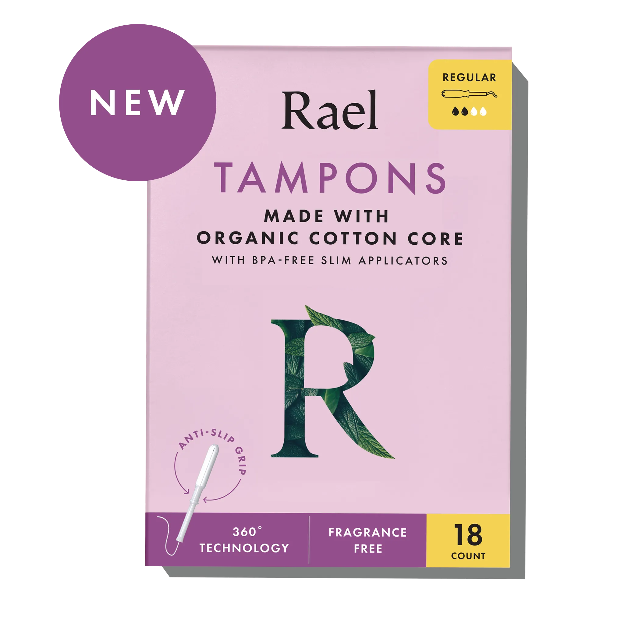Regular Slim Applicator Tampons Made With Organic Cotton G7