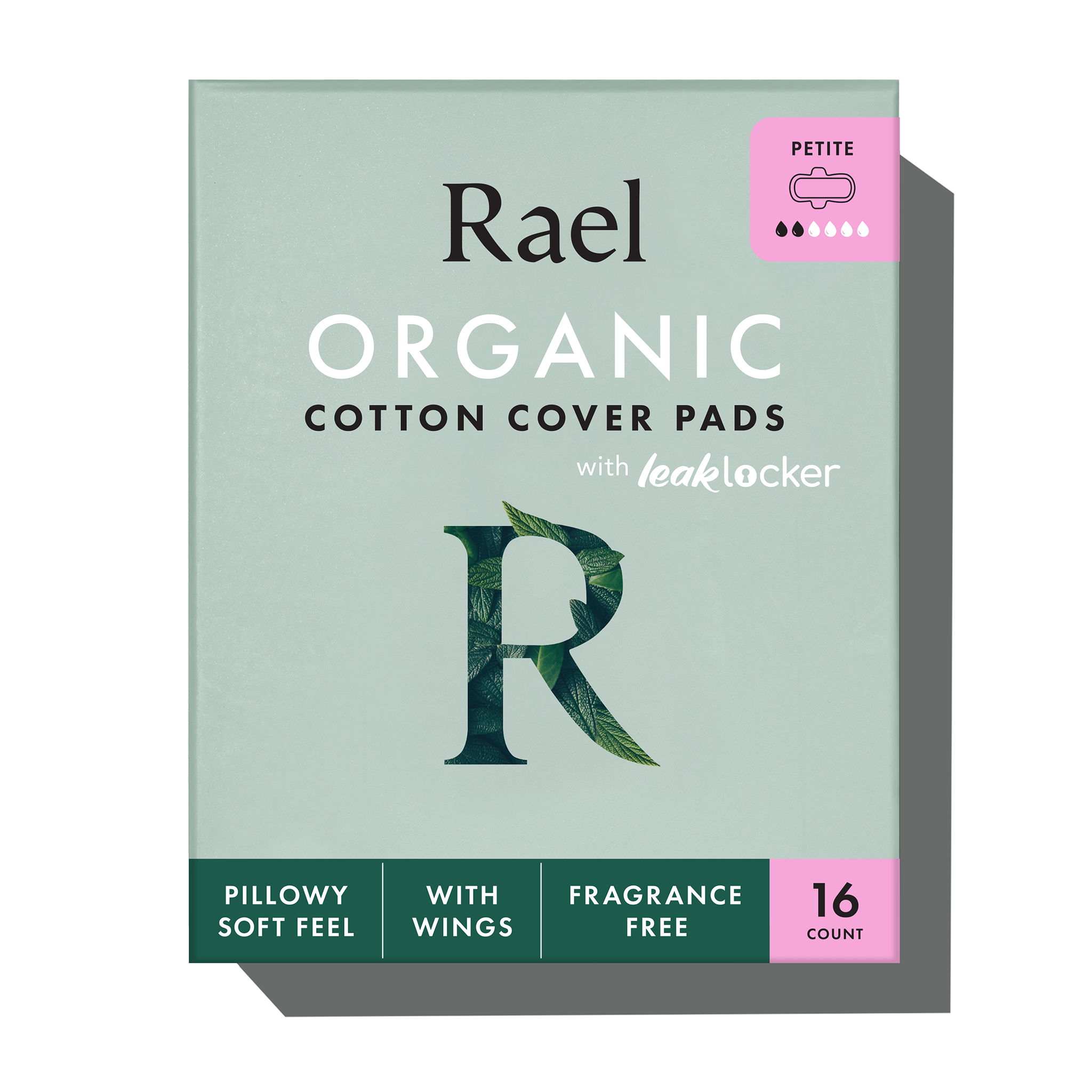 Petite Organic Cotton Cover Pads With Wings Q9