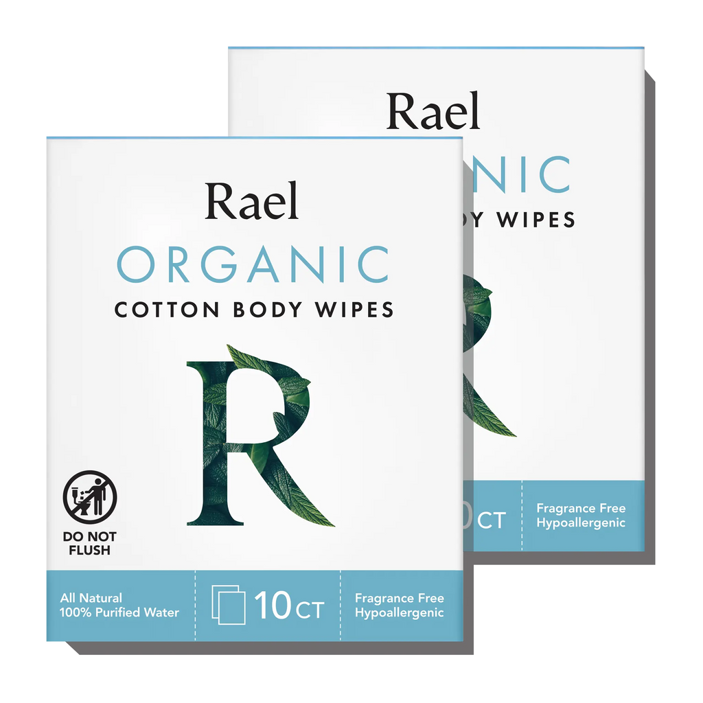 Organic Cotton Body Wipes - 2 Pack E6