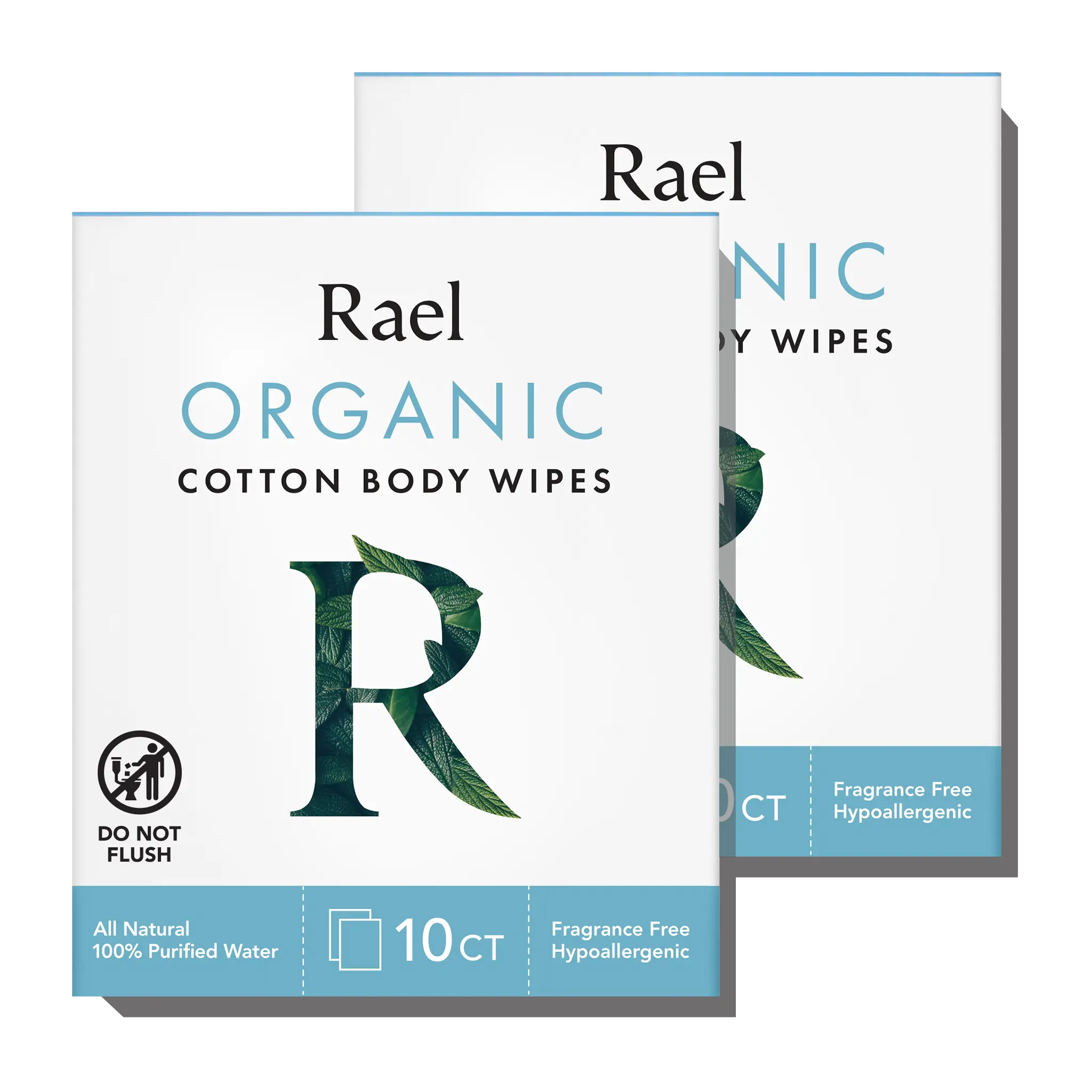 Organic Cotton Body Wipes - 2 Pack E6