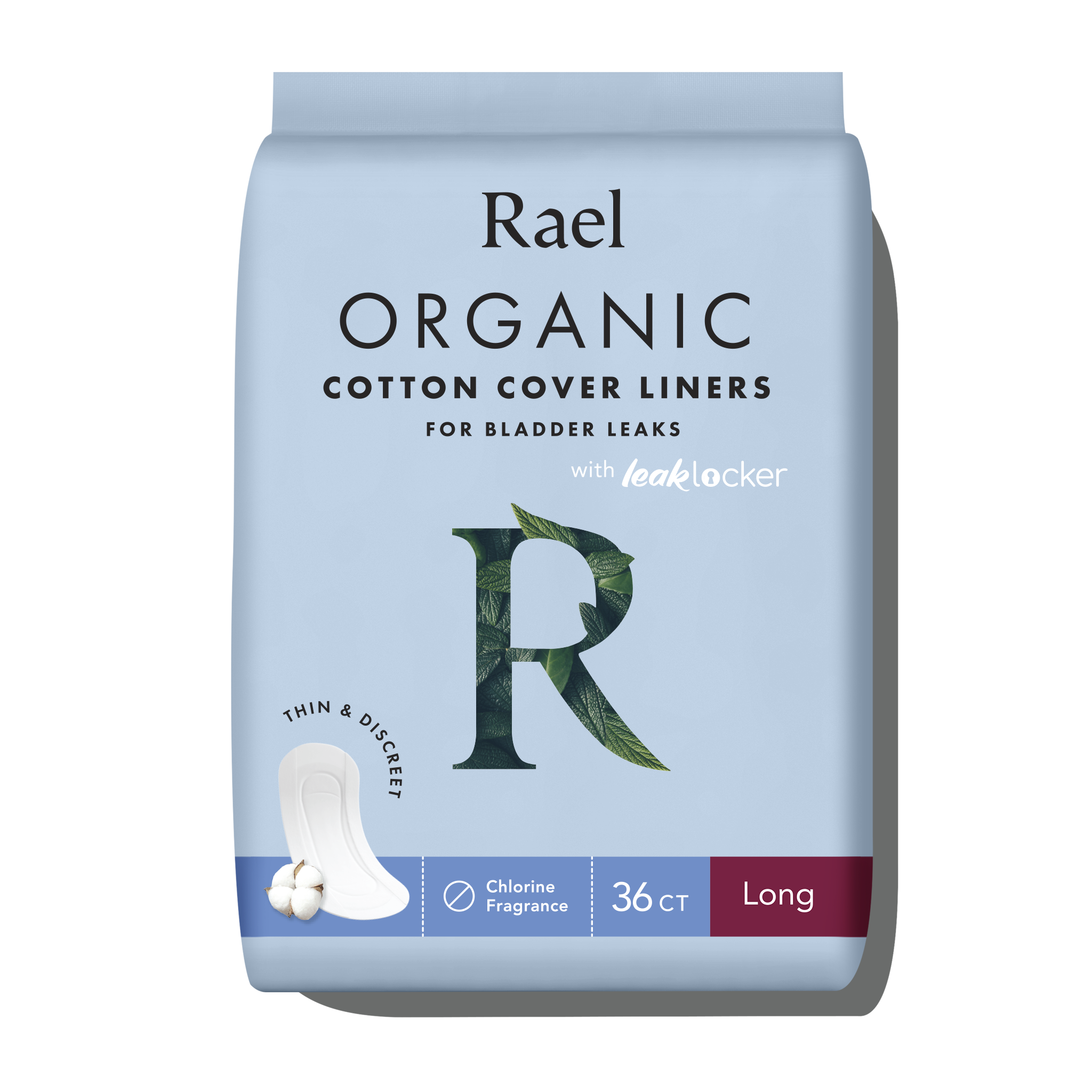 Long Organic Cotton Cover Incontinence Liners V6