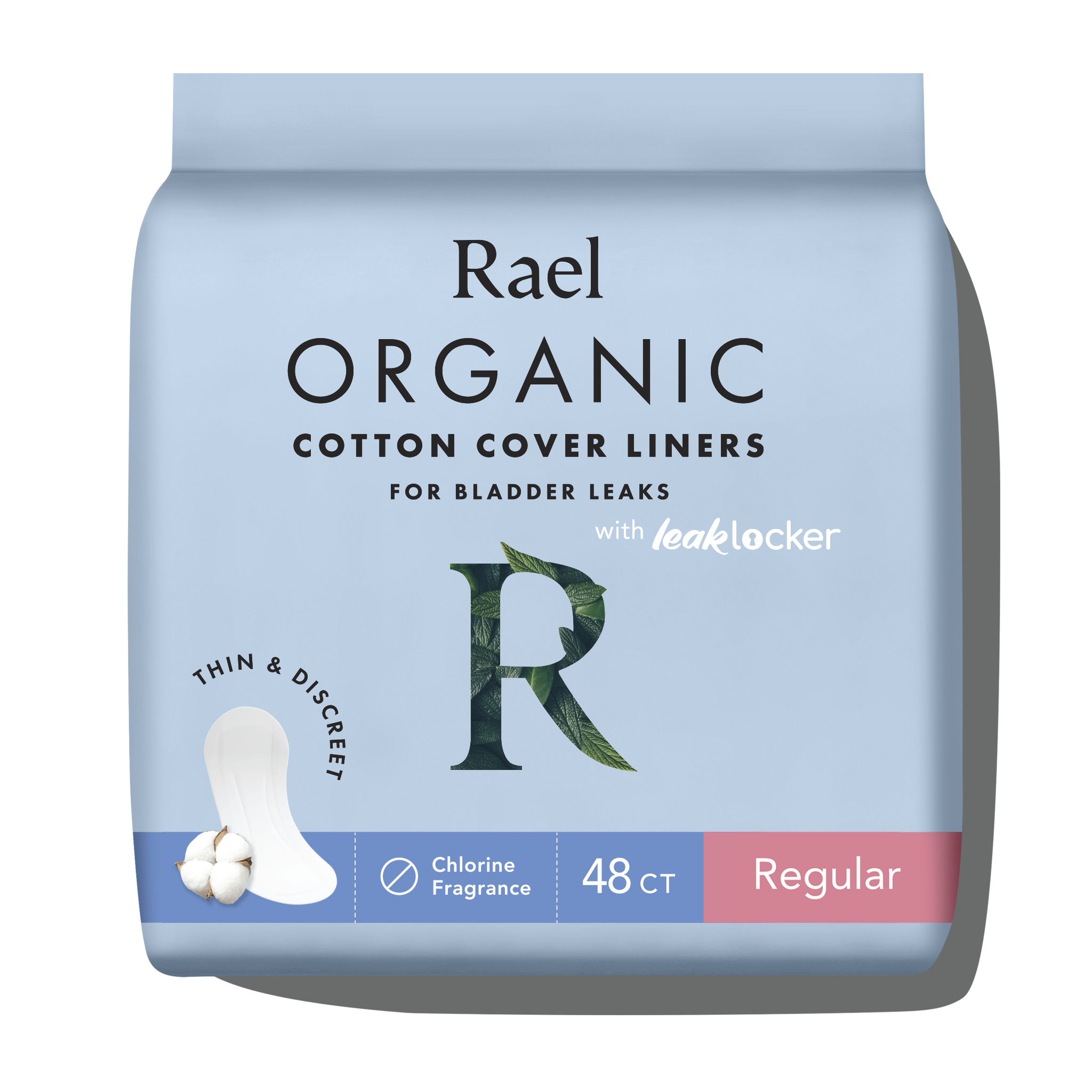 Regular Organic Cotton Cover Incontinence Liners O3