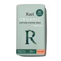 Overnight Organic Cotton Cover Pads With Wings J5