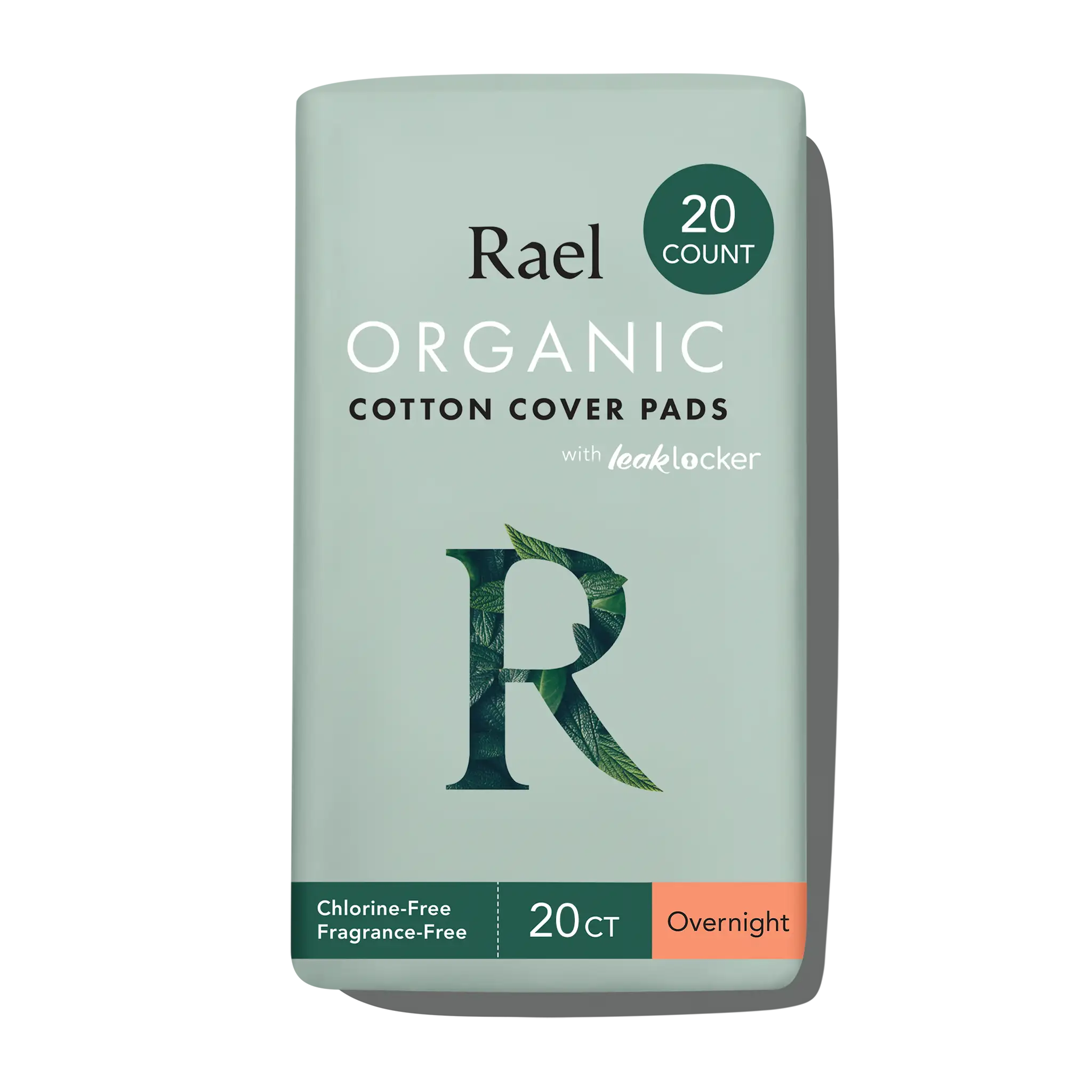 Overnight Organic Cotton Cover Pads With Wings J5