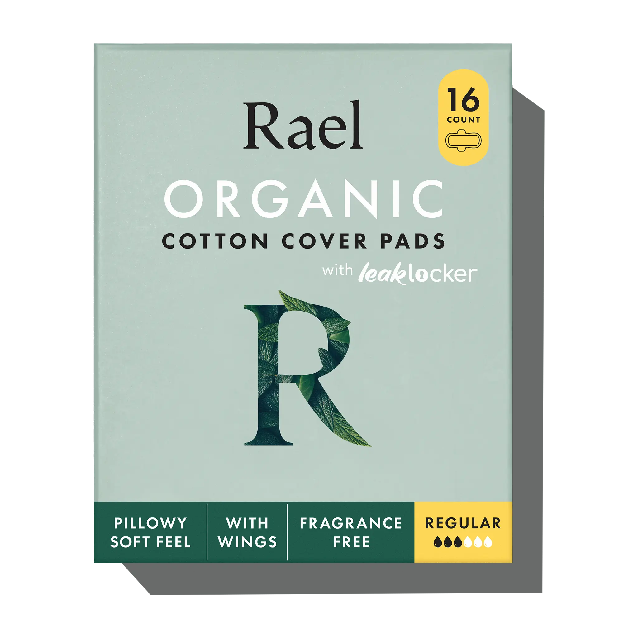 Regular Organic Cotton Cover Pads With Wings G8
