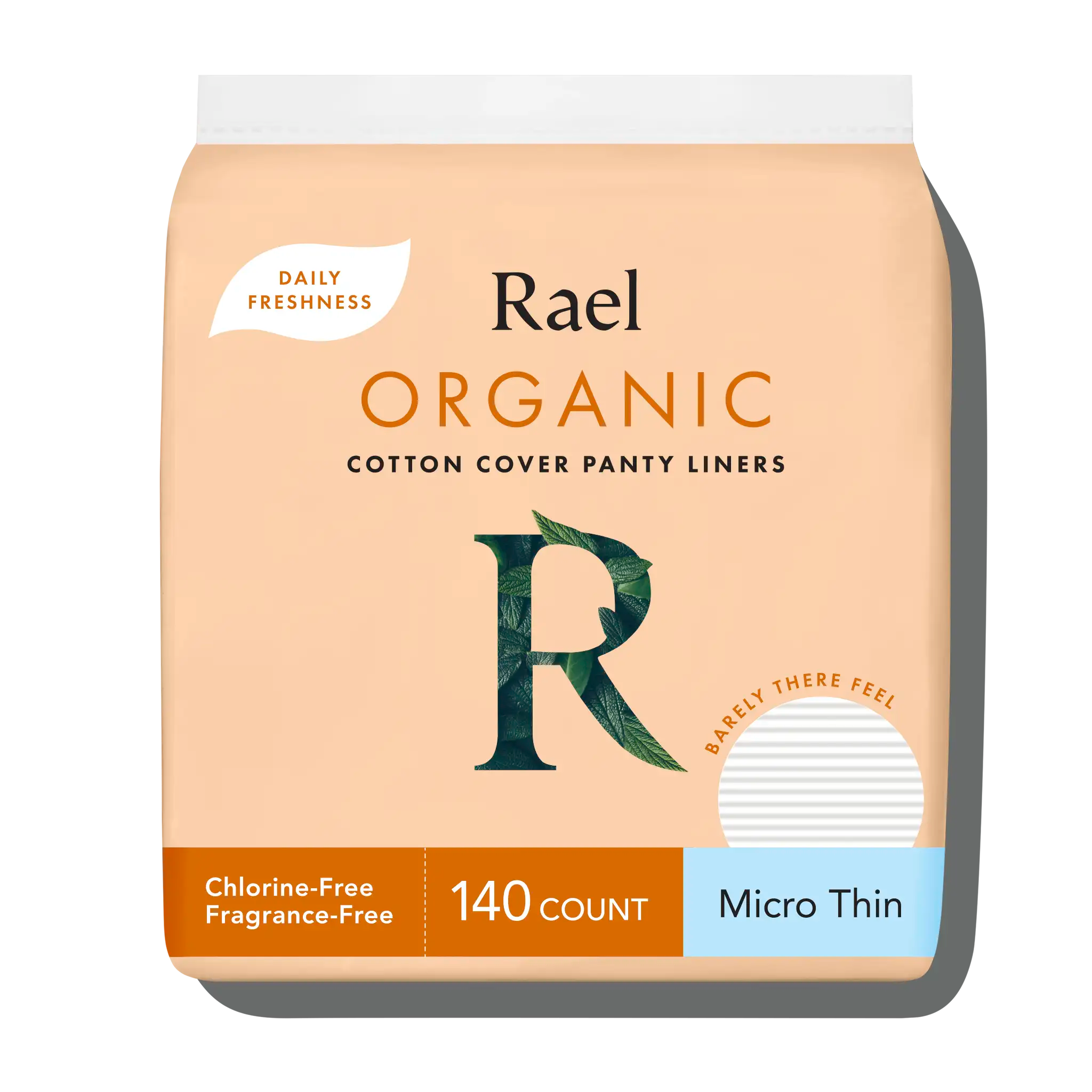 Organic Cotton Cover Micro Thin Panty Liners U5