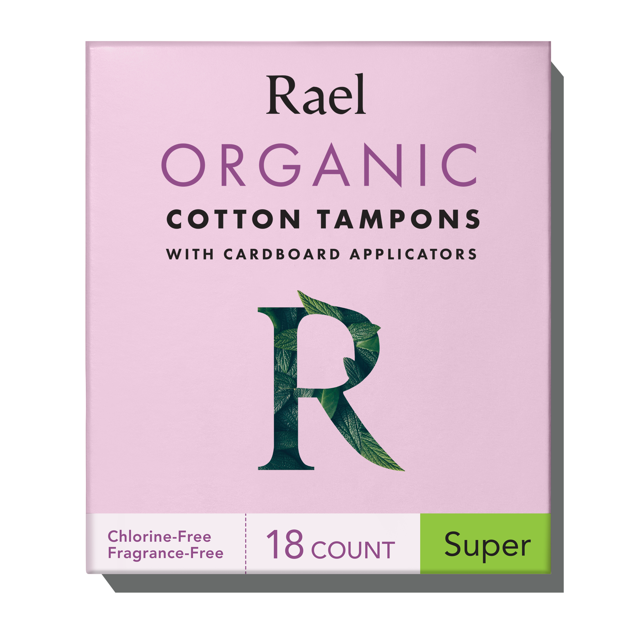 Super Cardboard Applicator Tampons Made With Organic Cotton T3
