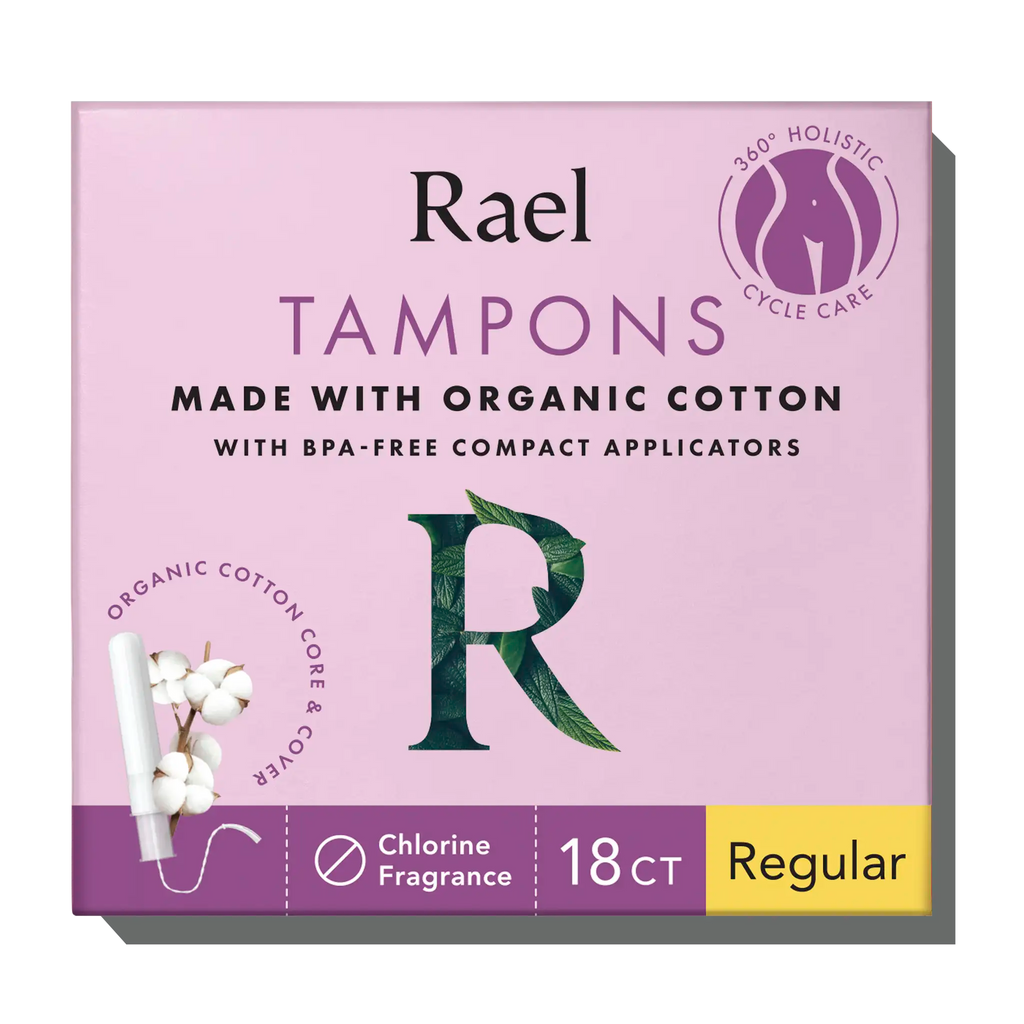 Regular Compact Tampons Made With Organic Cotton F6