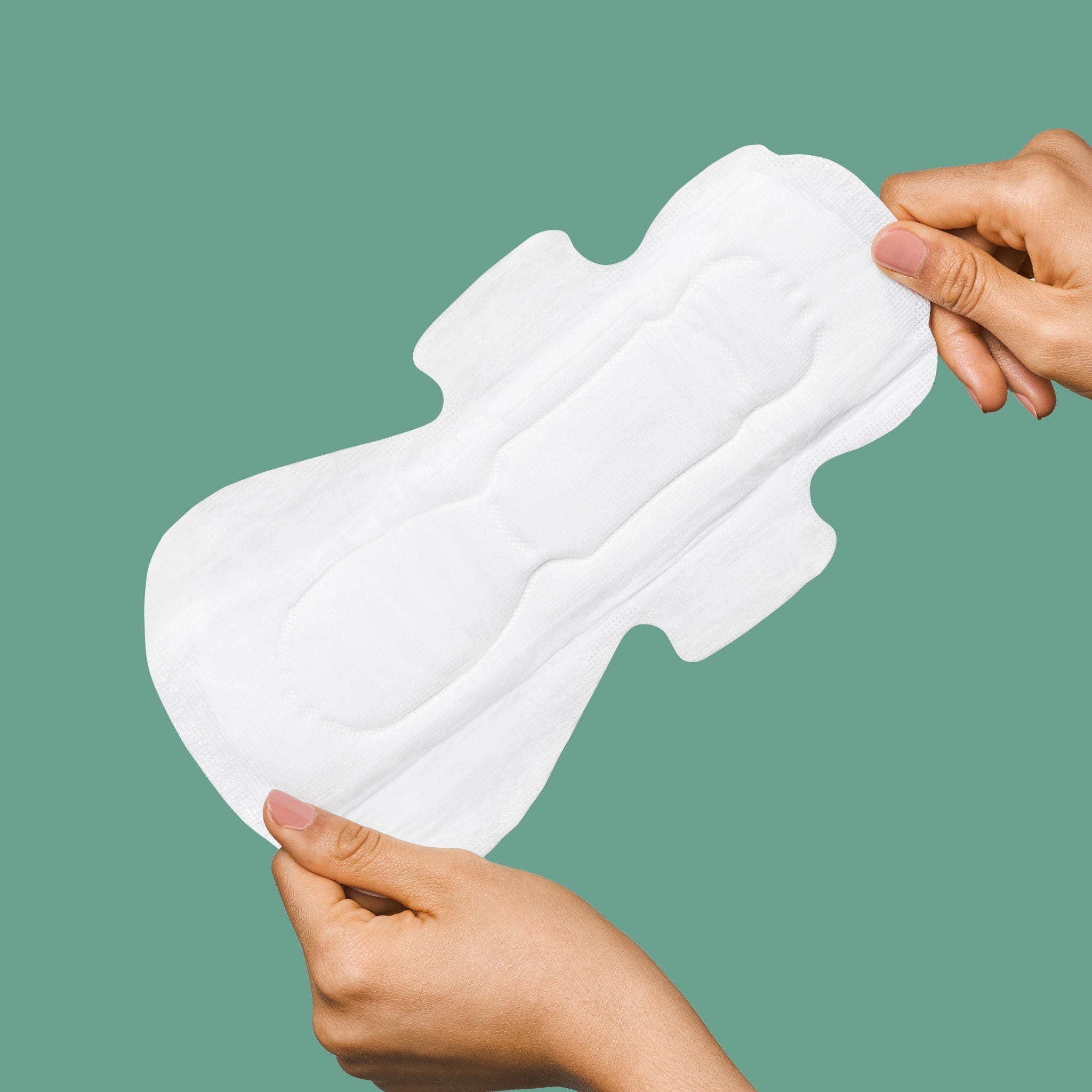 Large Organic Cotton Cover Pads With Wings Z5