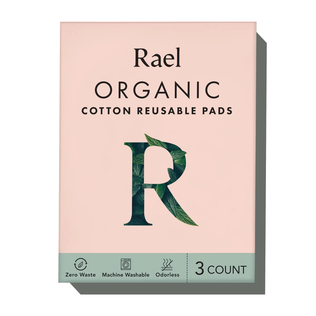 Organic Cotton Reusable Menstrual Pads - 3 Count E4