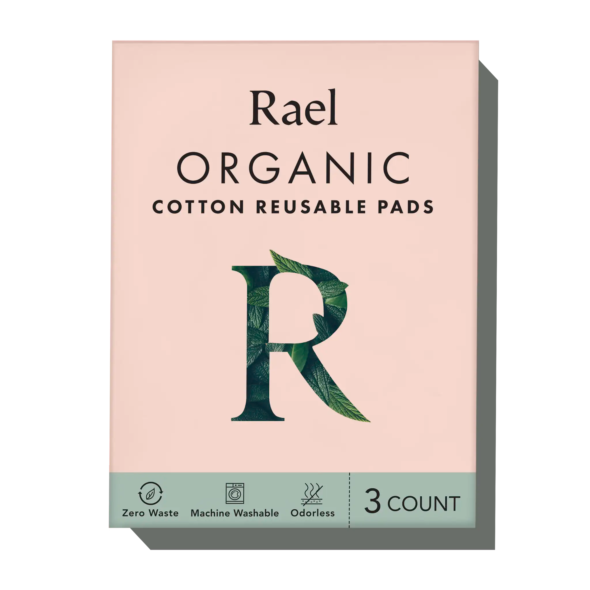 Organic Cotton Reusable Menstrual Pads - 3 Count E4