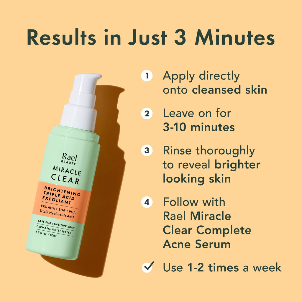 Miracle Clear Brightening Triple Acid Exfoliant Z8