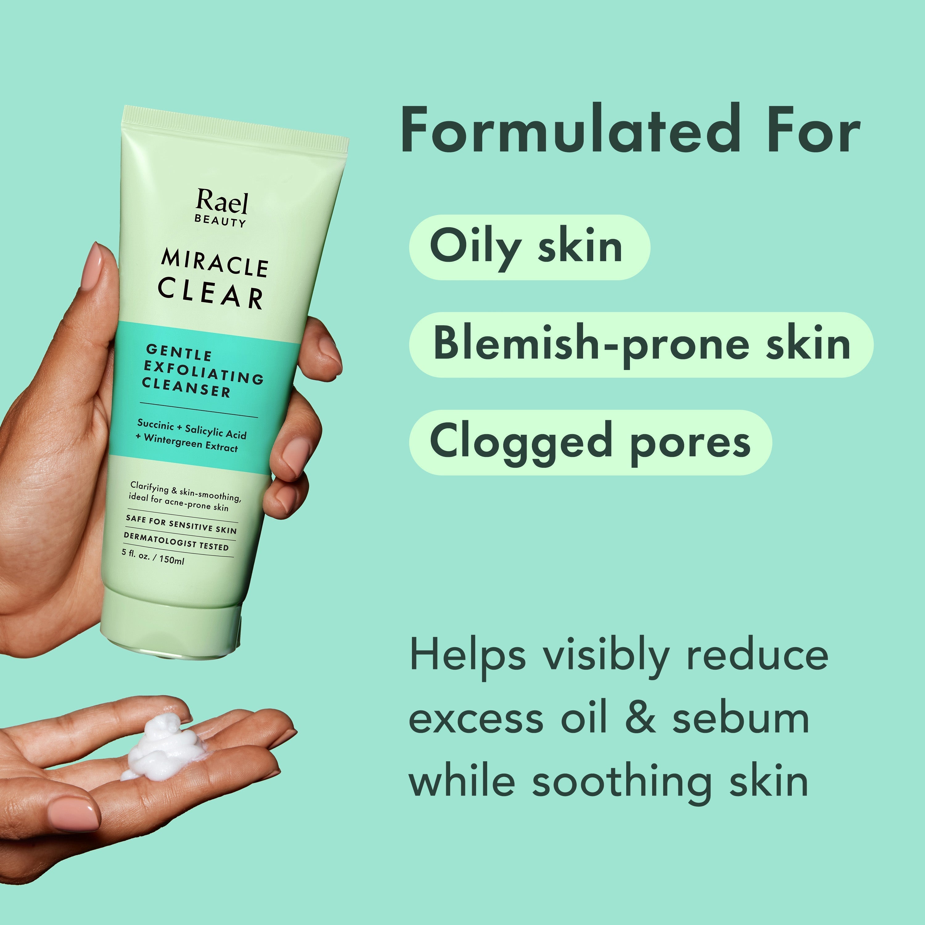 Miracle Clear Gentle Exfoliating Cleanser M8
