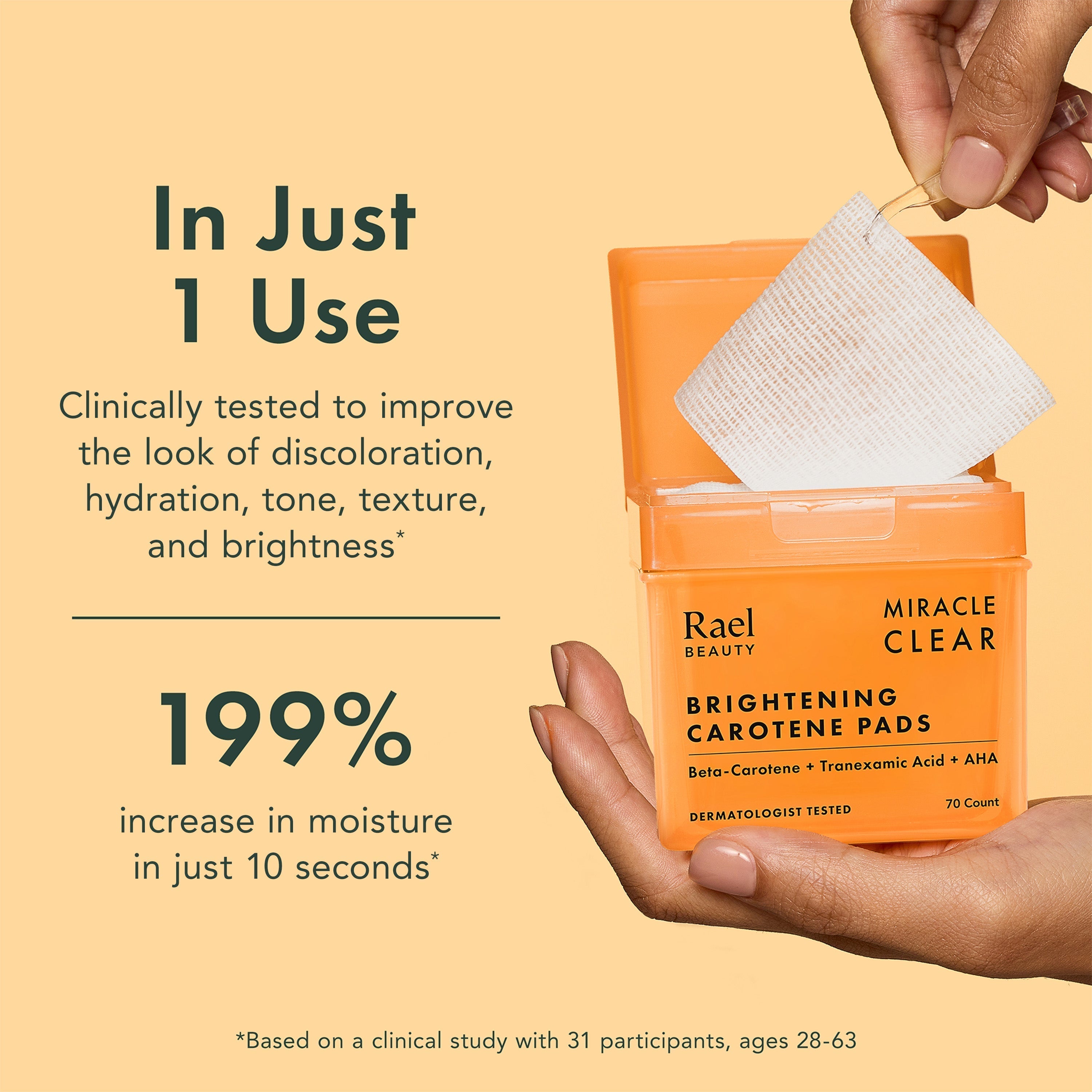 Miracle Clear Brightening Carotene Pads G4