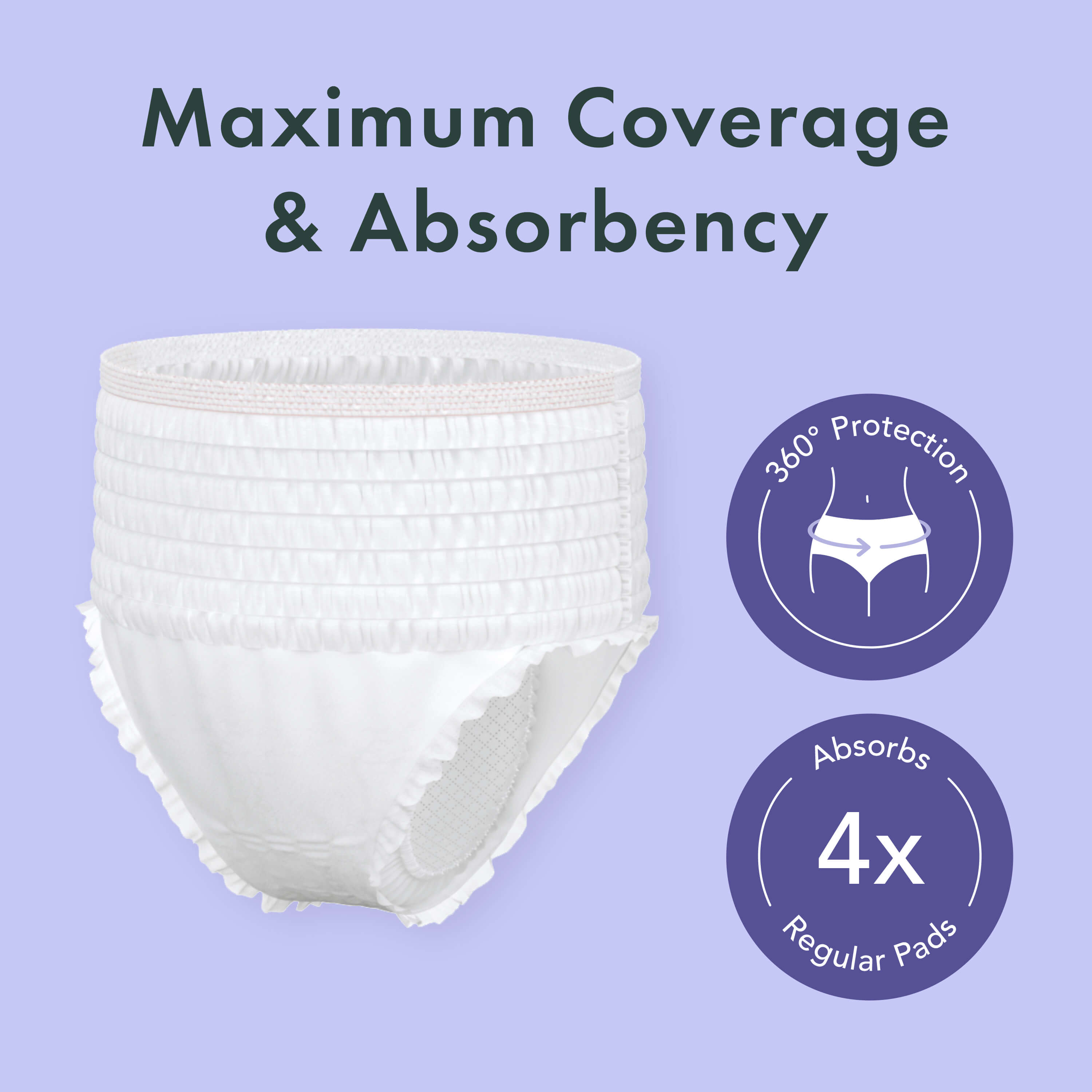 Disposable Period Underwear Made With Organic Cotton P7