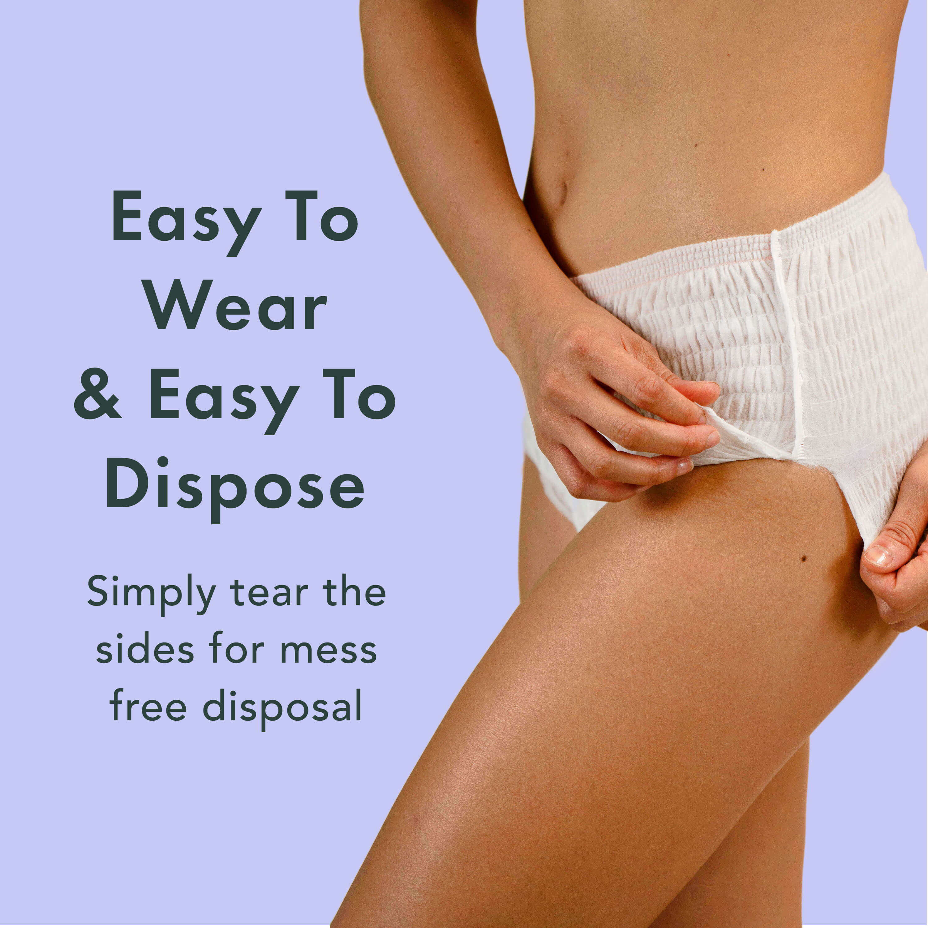 Disposable Period Underwear Made With Organic Cotton P7
