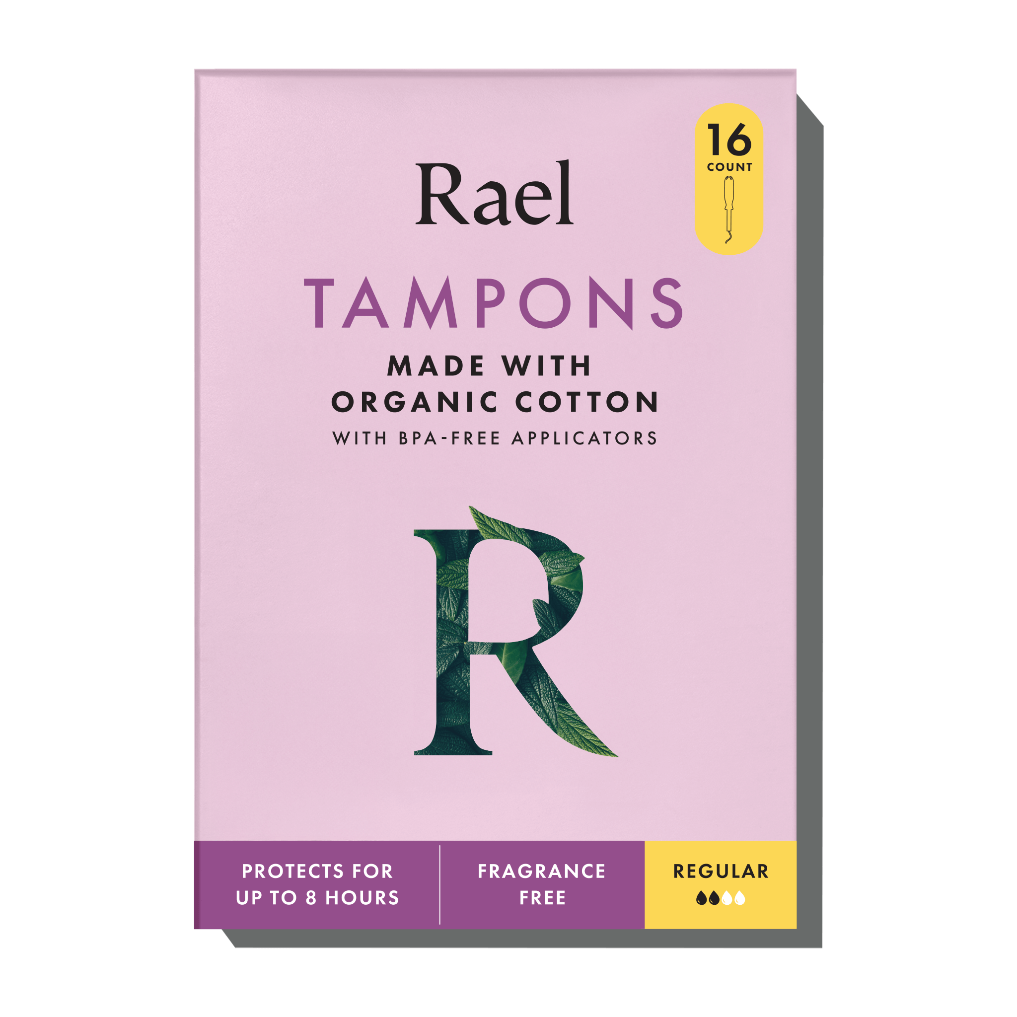 Regular Tampons Made With Organic Cotton I1