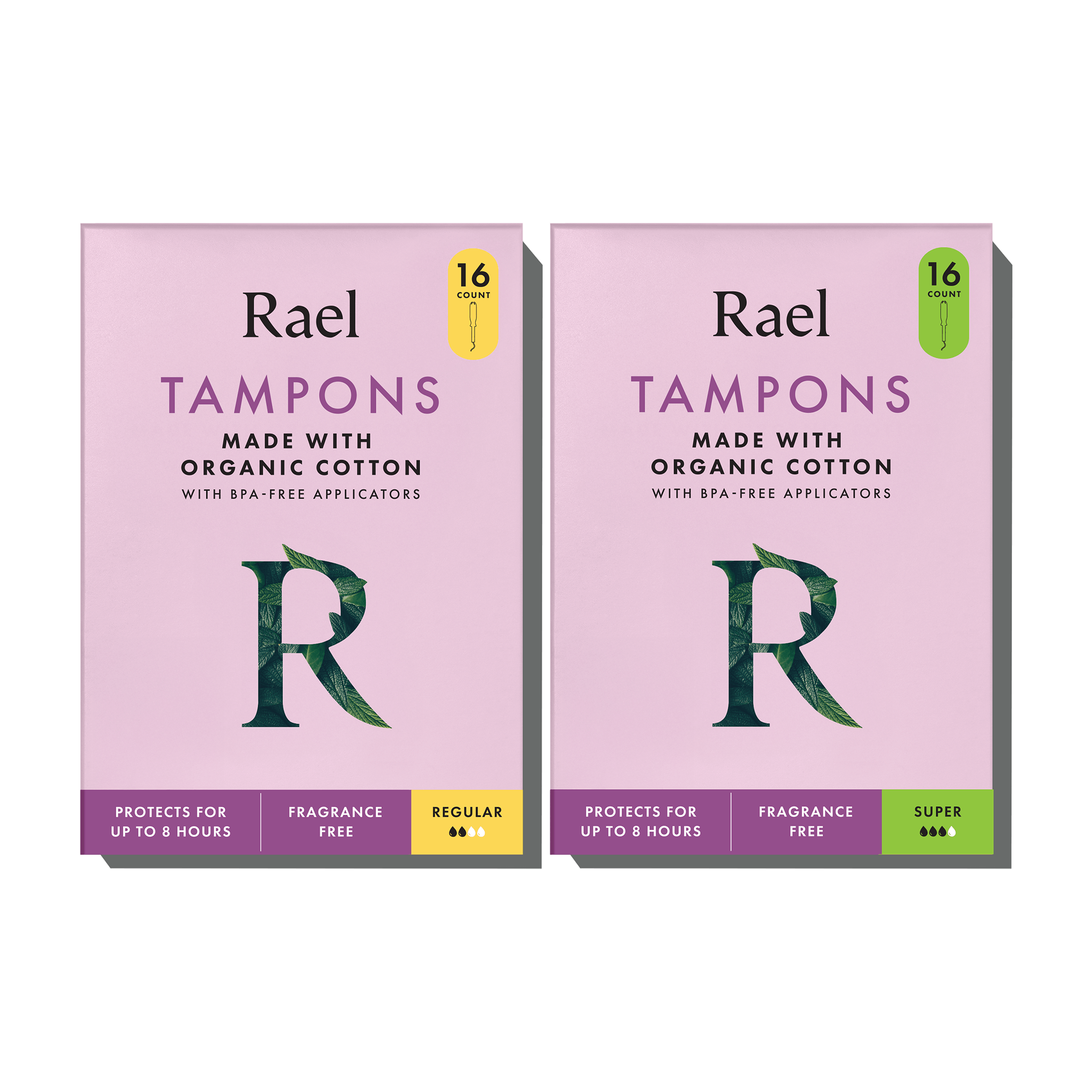 Tampon Variety Pack Made With Organic Cotton P9