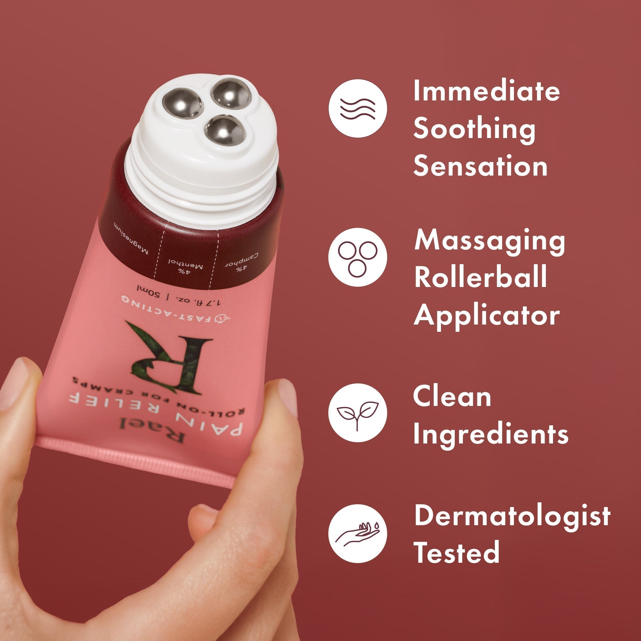 Pain Relief Roll-On for Cramps M6