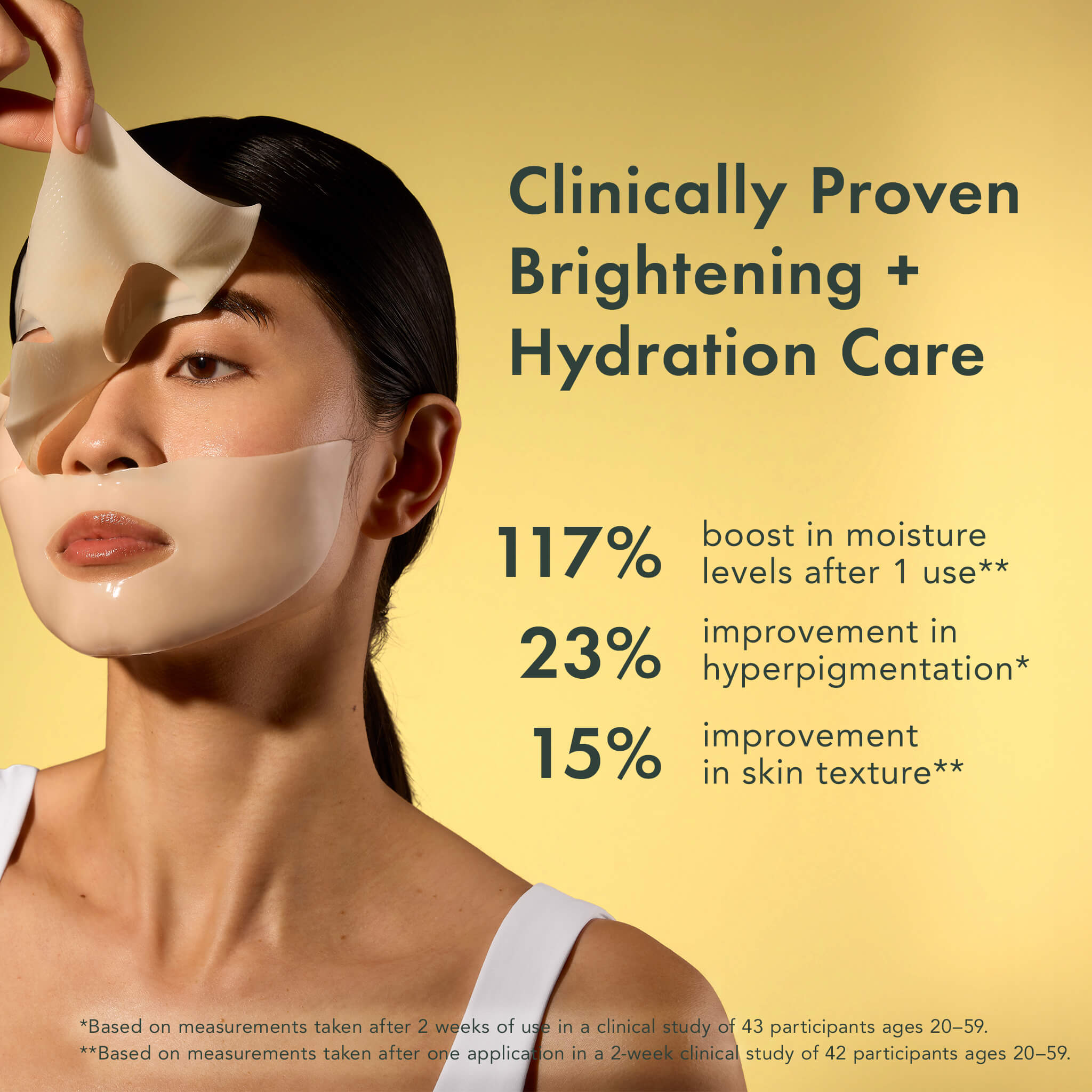 Glutathione + Vita C Hydrogel Mask H4