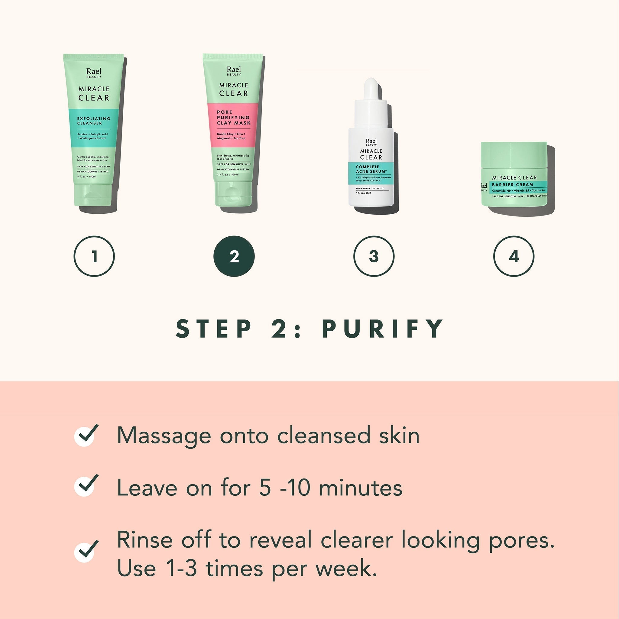 Miracle Clear Pore Purifying Clay Mask Q4
