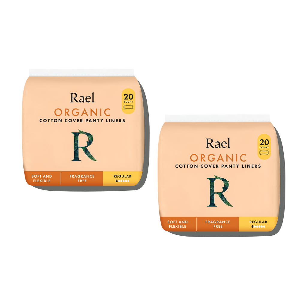 Regular Unscented Panty Liners Made With Organic Cotton T7