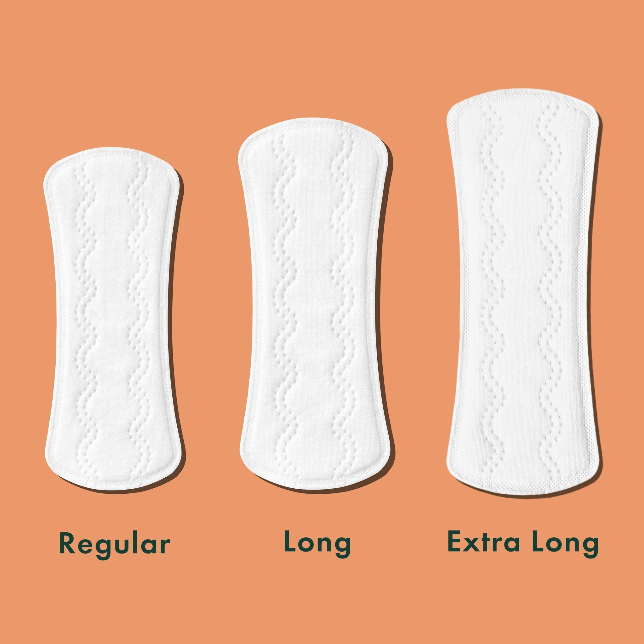 Extra Long Unscented Panty Liners Made With Organic Cotton B2